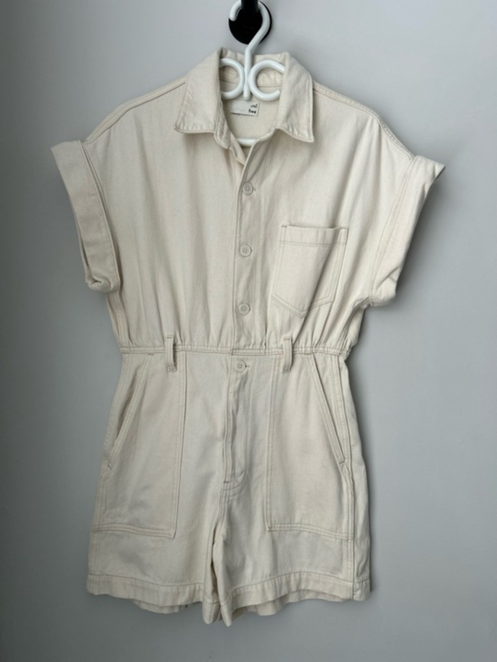 Wilfred Free Denim Romper